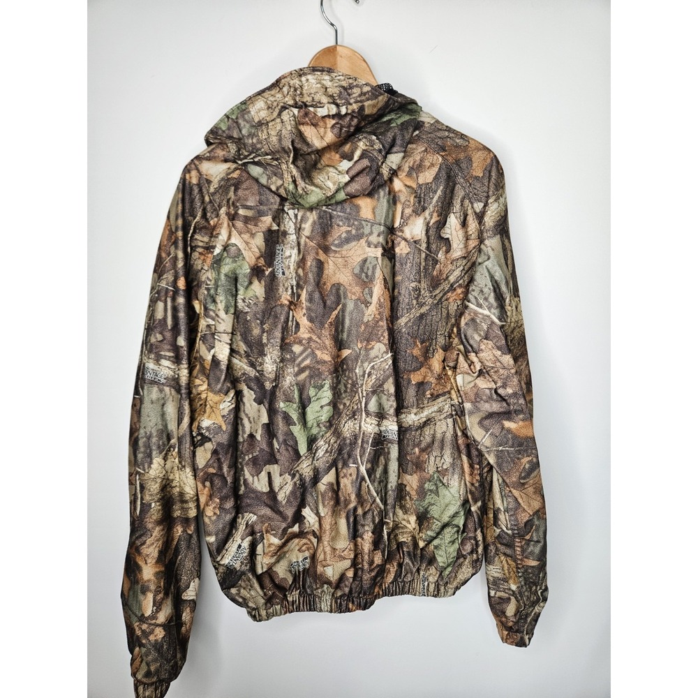 Mad Dog Gear Camo Hooded Hunting Jacket M Full Zip Pocket Outdoor Duck Gorpcore - Picture 9 of 16